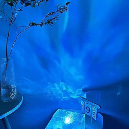 Ocean Wave Projector Lamp - Romantic LED Night Light with Water Wave Effect